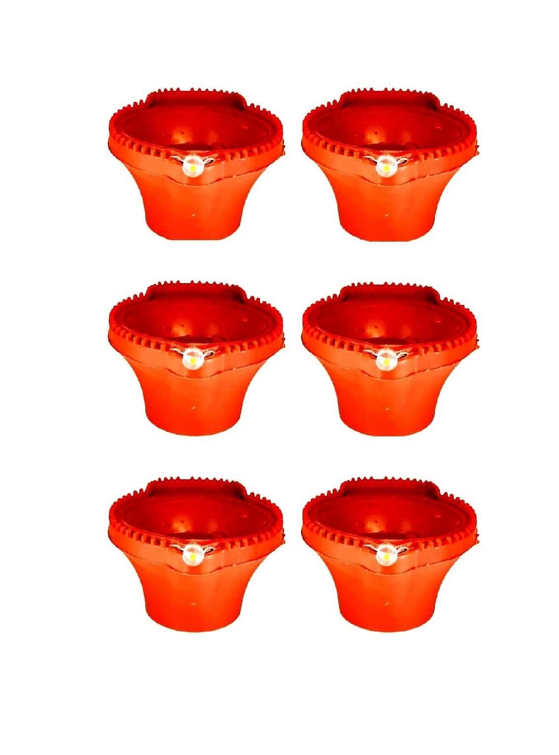 LED Light Water Sensor Diyas Plastic with, Ambient Lights, (Pack of 6/18/24)